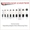 Service Caster 3.5 Inch Blue Polyurethane Swivel 1-1/2 Inch Expanding Stem Caster Brake, 2PK SCC-EX20S3514-PPUB-BLU-2-TLB-2-MTG46 - alternate 1